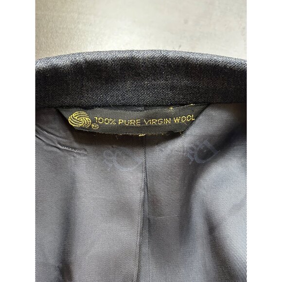 Christian Dior Monsieur Blazer Mens 44R Gray 100% Virgin Wool Tailored Classic - Picture 7 of 16